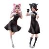 22CM Anime Game Figure  Kaguya-sama Love Is War Fujiwara Chika Rabbit Model Dolls Toy Gift Collect Boxed Ornaments PVC Material