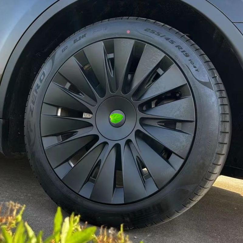 Защитная крышка ступицы диска 19" для Tesla Model Y Whirlwind - Модифицированная версия P с прямым углом