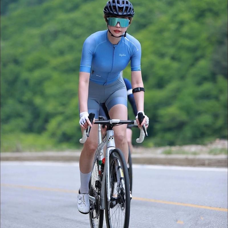 2026 Новый Шоссейный Велосипед Летняя Велосипедная Одежда Женская С Коротким Рукавом Дышащая Удобная Быстросохнущая Спортивная Майка
