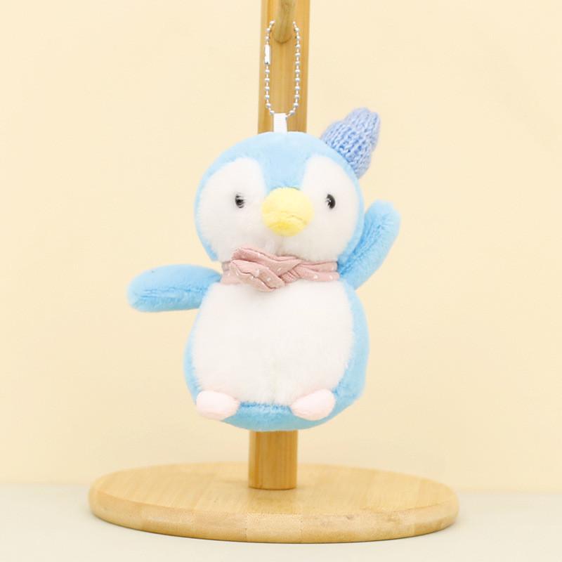 12cm Plush Penguin Keychain Lovely Pp Cotton Filled Penguin Doll Bag Accessory