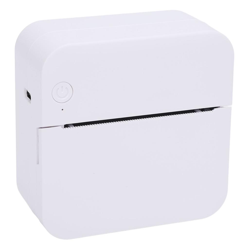 Портативный термопринтер без чернил, беспроводной Bluetooth, 200 DPI, черно-белая печать, портативный карманный принтер для фото