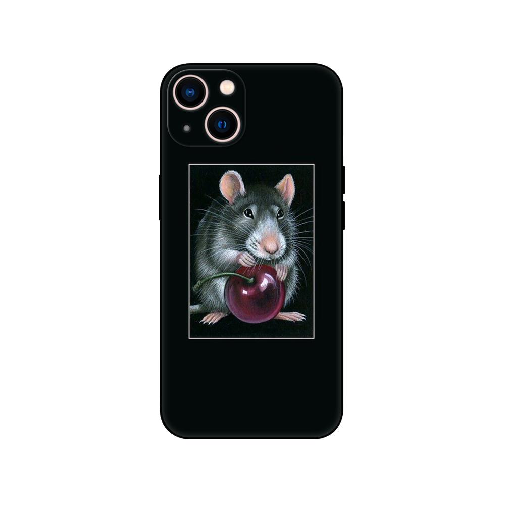 Черный чехол из ТПУ для OPPO Realme C11, чехол для Realme C 11 2021 2020, задняя крышка, бампер, мышь, крыса