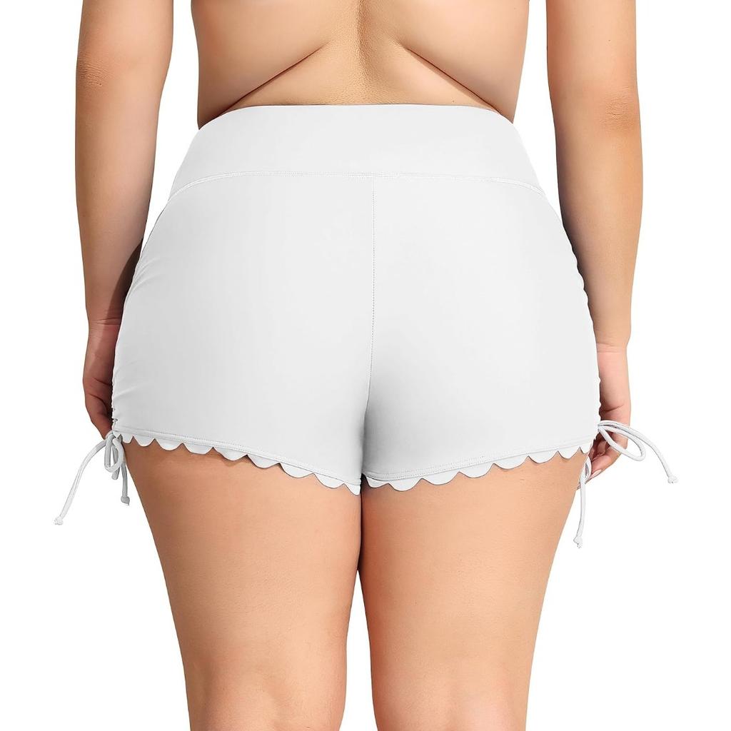 Charmleaks Женские шорты для плавания Шорты для купальника с высокой талией Шорты для плавания с нижней частью