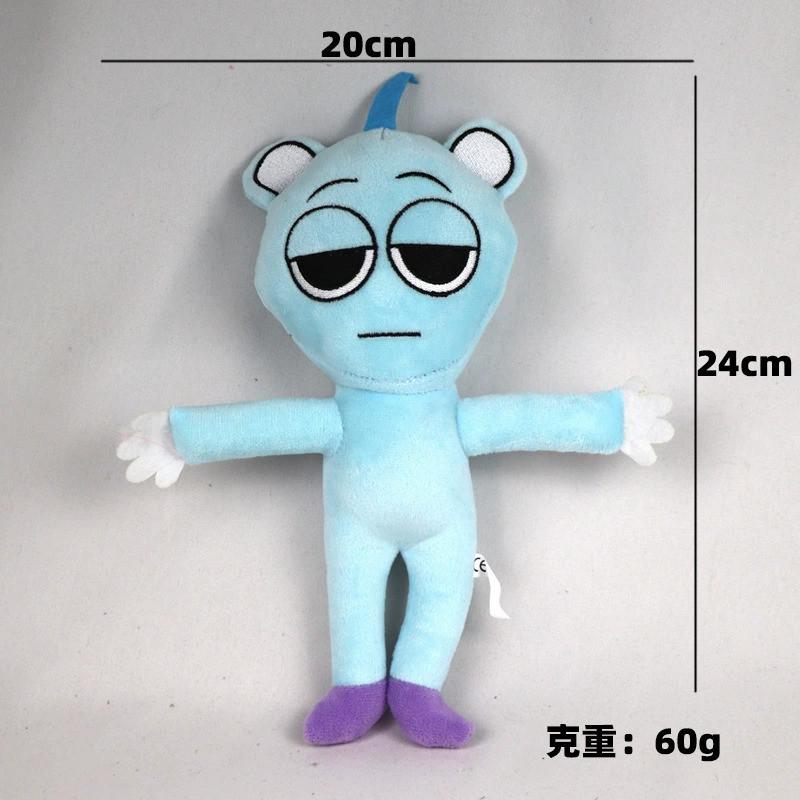 Гуманоидные Sprunki Incredibox Series Мягкие плюшевые игрушки Sprunki Micro Horror Game Мягкие плюшевые куклы Рождественский подарок