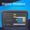Цифровой дисплей для фрезерного токарного станка с двумя линейными шкалами 0-400 мм