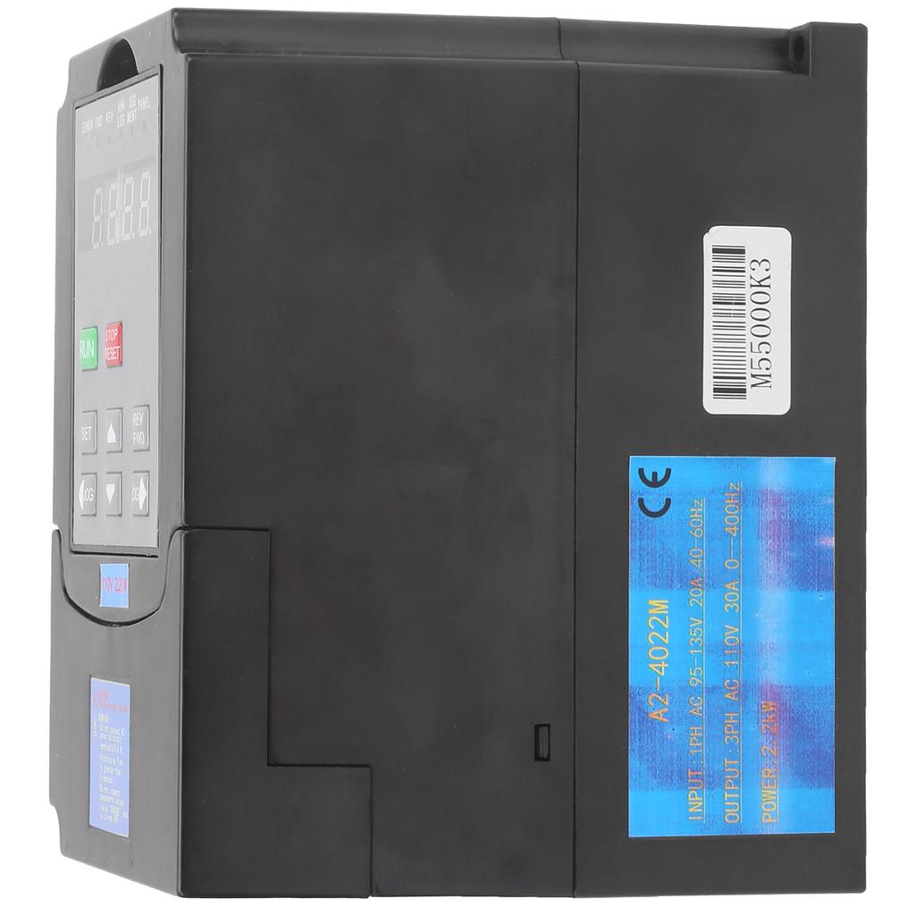 Частотный преобразователь 2.2kw однофазный вход AC95135V 3-фазный выход AC110V A24022M