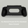 For Retroid Pocket 4 Pro/4 Grip Stand Holder Anti-scratch TPU Protective Case Anti-Slip Accessory 9HD Screen Protector Film