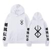 Japanese Animation Berserk Hoodies Men Fashion Long Sleeve Sweatshirts Women Casual Harajuku Streetwear Pullovers Sudaderas