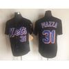 Vintage New York Mets Baseball Jersey Unisex Cotton Mesh Top Sports Fitness Casual Wear