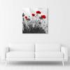 Canvas print, Red poppy flowers
