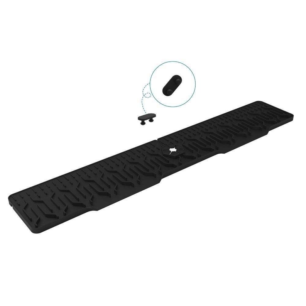 Silicone Kitchen Faucet Splash Guards Quick Dry Anti-splash Sink Splashing Guard Large Size Foldable Drain Tray Mat Sink
