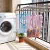 3PCS Quick Dry Hanging Mesh Storage Bag Breathable Clothespin Mesh Bag Mesh Storage Basket  Closet