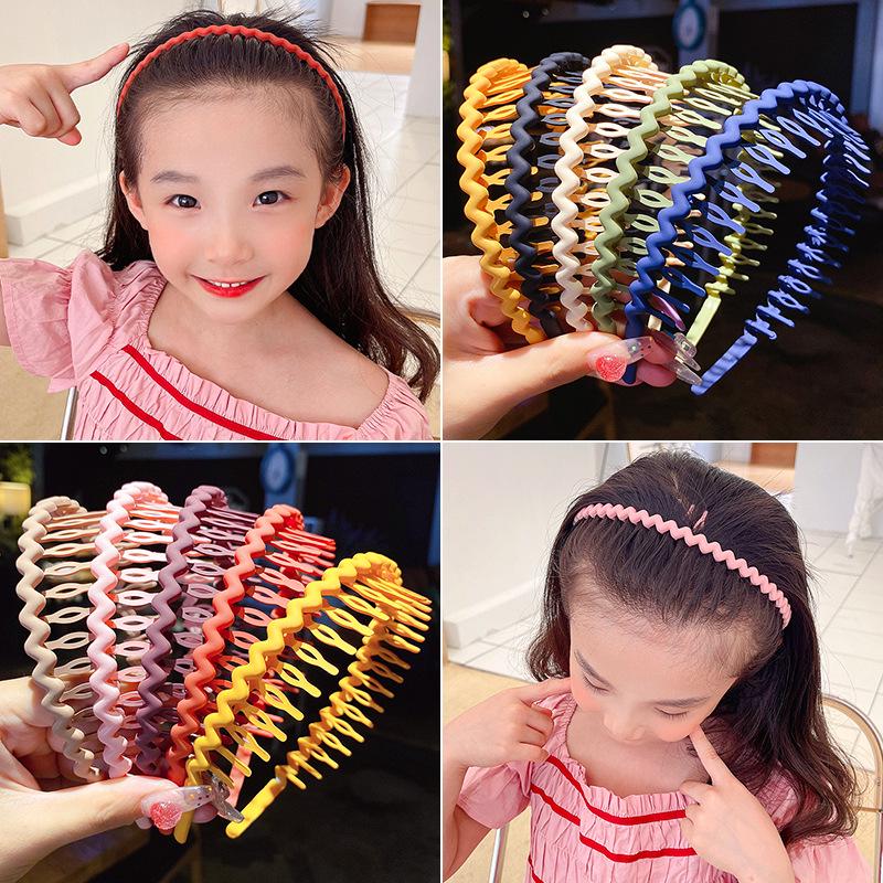 Girls' Non-Slip Teeth Headband for Broken Hair - Princess Hair Accessories