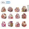 Gingerbread House Ornaments Holiday Christmas Tree Ornament with Xmas Decorative Hanging Ornaments for Xmas Party Decorations