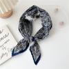 Модный декоративный шарф, повязка для волос, резинка для волос 70, маленький квадратный шарф, шелковый шарф, женский весенне-осенний универсальный маленький шарф, профессиональный шарф