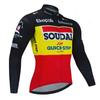 Lidl Soudal Комплект одежды для велоспорта с длинным рукавом Летняя майка Костюм Спортивная одежда Велосипедная одежда Maílllot Ciclismo Hombre
