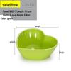 Набор melamine мисок Yipan в форме сердца