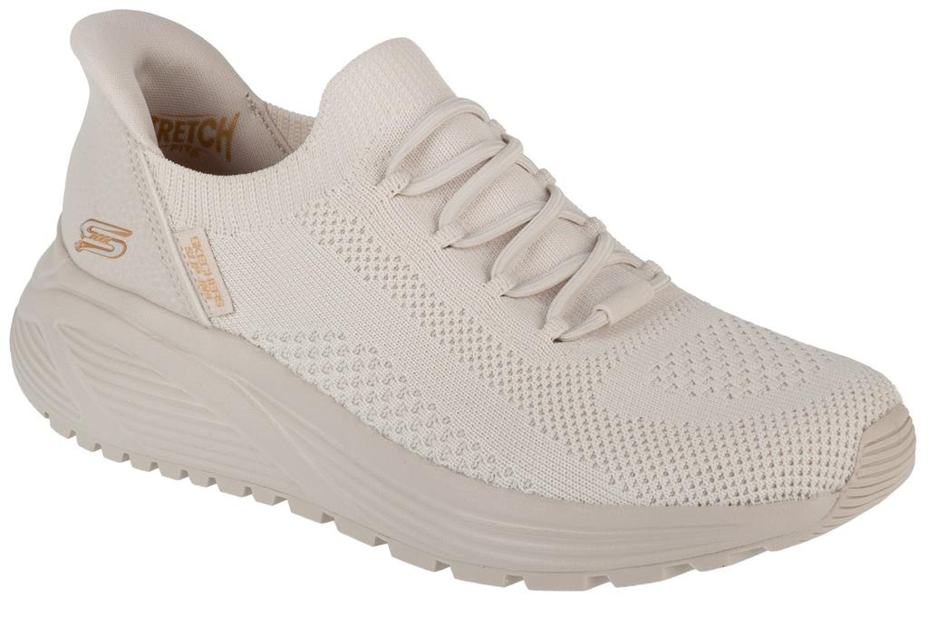 Skechers Слипоны: Bobs Sparrow 2.0 - Lucky Run, Женские белые кроссовки