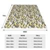 Super Warm Blankets Picnic Cockatiels Galore Throw Blanket Bird Cute Animal Flannel Bedspread Bedroom Aesthetic Sofa Bed Cover