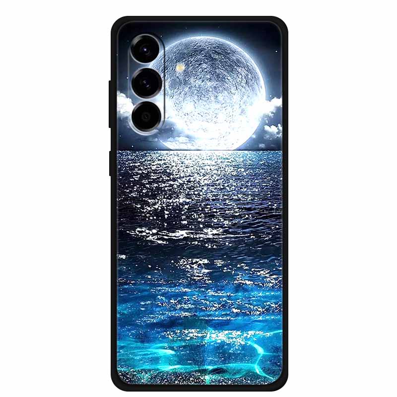 Для Samsung Galaxy A56 Чехол Роскошный Волк Лев ТПУ Силикон Мягкая Задняя Крышка для Samsung Galaxy A36 A26 5G Ударопрочный Чехол с Принтом