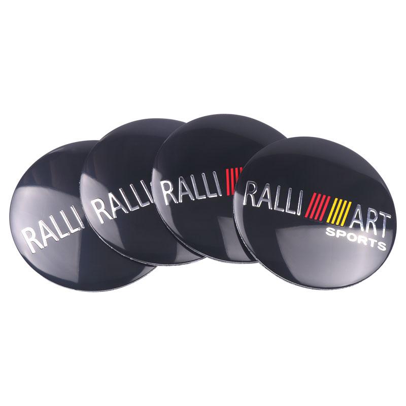 4 шт. 56/60 мм Колпачки центральных ступиц колес автомобиля Значок Покрытие обода шины Для Mitsubishi ASX Lancer Pajero Outlander Colt Galant L200 Ralliart