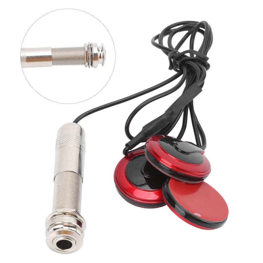 SelfAdhesive Pickup Piezo Transducer Contact for Electronic Acoustic Guitar Violin Ukulele(DP 007 )