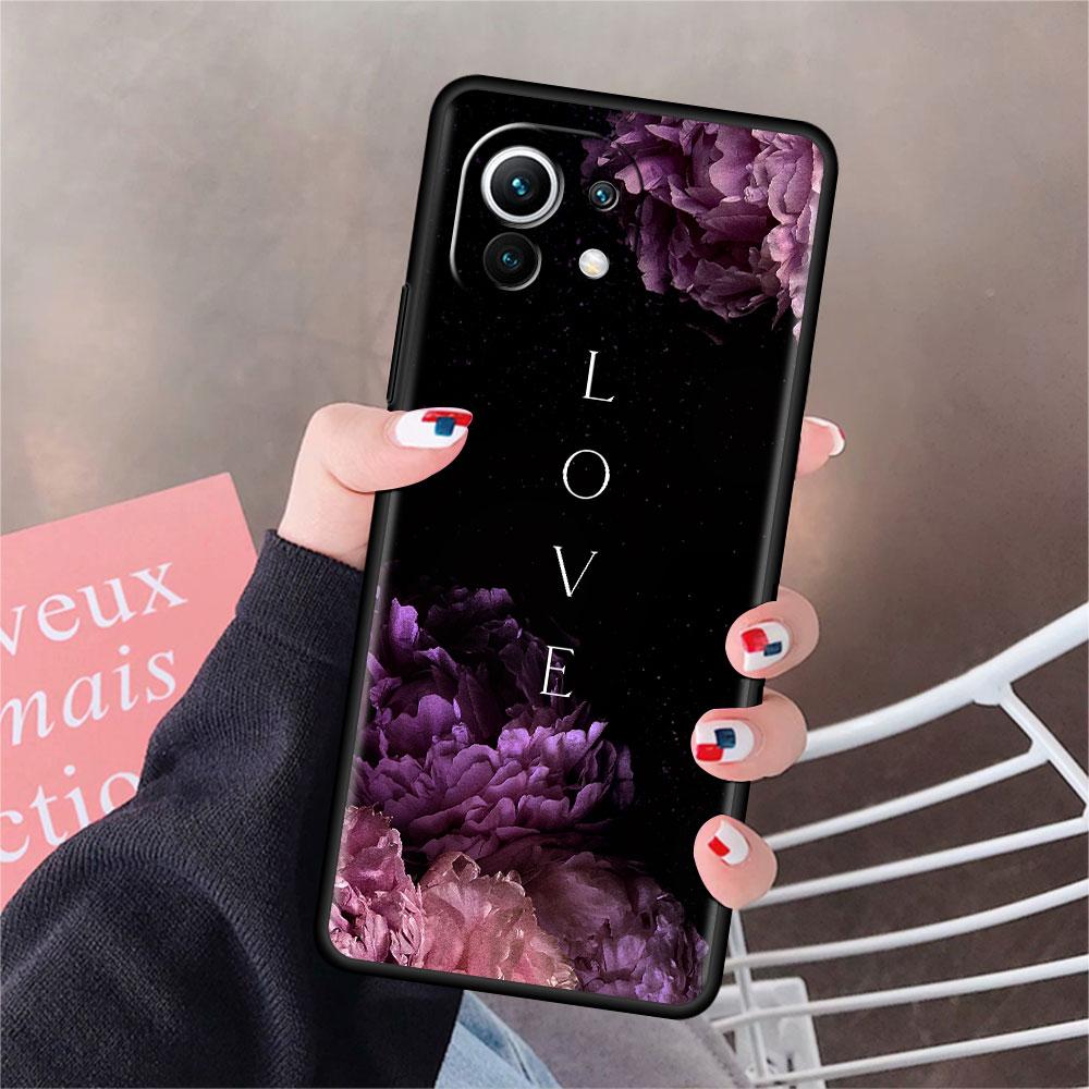Милый чехол Love Heart Funda для Xiaomi Mi 11 Lite 5G NE 11T Pro 10T 9T Note 10 12 12X 12S Ультрамягкий силиконовый чехол для телефона