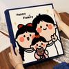 Handun 'Happy Family' Fabric Photo Album