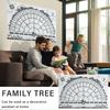 1 шт. Диаграмма генеалогического древа, рукописная, для заполнения, личная семейная история, сделай сам, диаграмма генеалогического древа