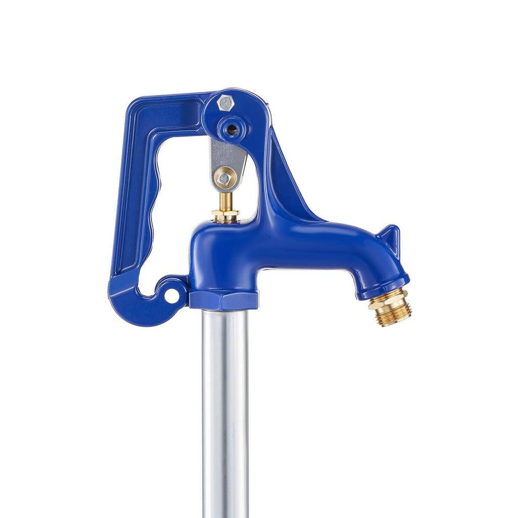 Frost Proof Yard Hydrant, 1280mm Freeze-Proof Outdoor Faucet with 609.6mm Bury Depth, G 3/4" Pipe Connection & Hose Coupling, No Lead Freezeless