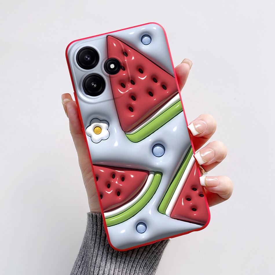 Чехол для Xiaomi Redmi 12 5G Redmi12 5G Милый Медведь Мультяшная Лягушка Мягкий Чехол для Телефона для Redmi 12 5G Силиконовые Fundas 6.79'' TPU Coque