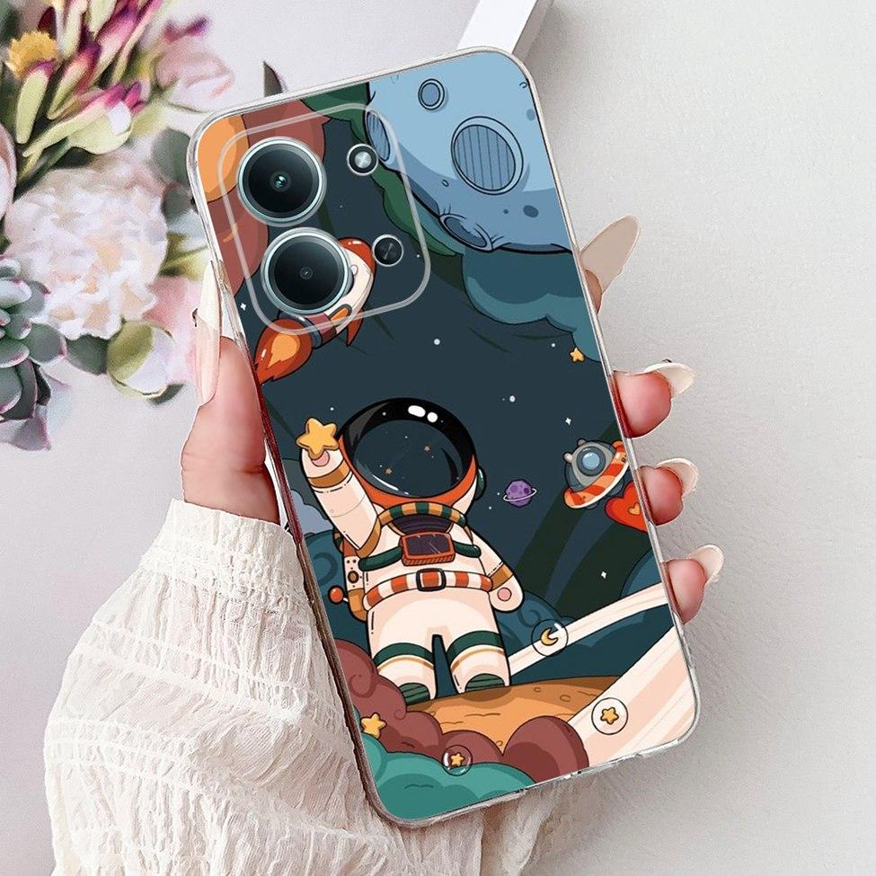 For Xiaomi Poco C85 4G Cover For Redmi 15C 4G Case Cute Cartoon Luxury Cool Boy Girls Fashion Butterfly Bumper Casing 25078RA3EA