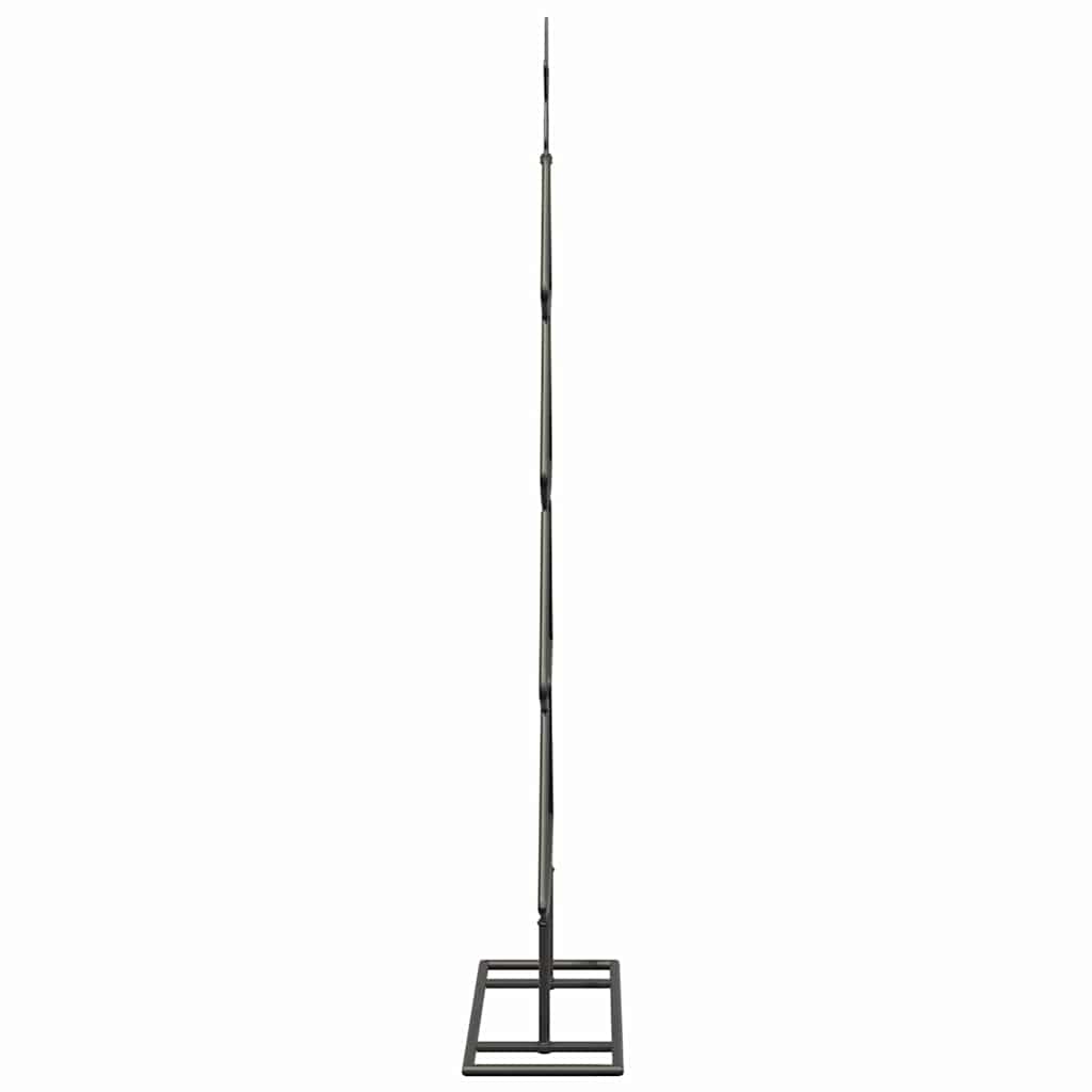 Metal Christmas Tree with Stand Black 90.5 cm Steel