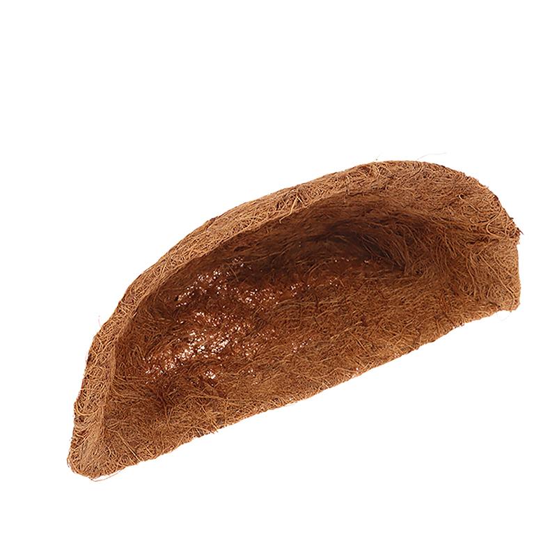 Flowerpot Iron Coco Coir Liner Hanging Diy Garden Hanging Planters Wall Baskets Half Round Plant Holder Case Home Decoration