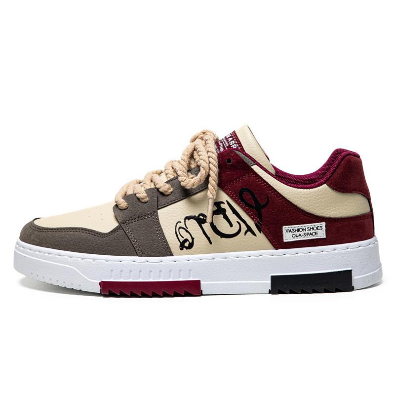 Кеды мужские 2024 новые мужские туфли осень молодежный модный тренд спортивные и повседневные кеды мужские