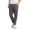 Adidas Knitted Sweatpants Men's Gray Moderate Cuffed Pants IC9746