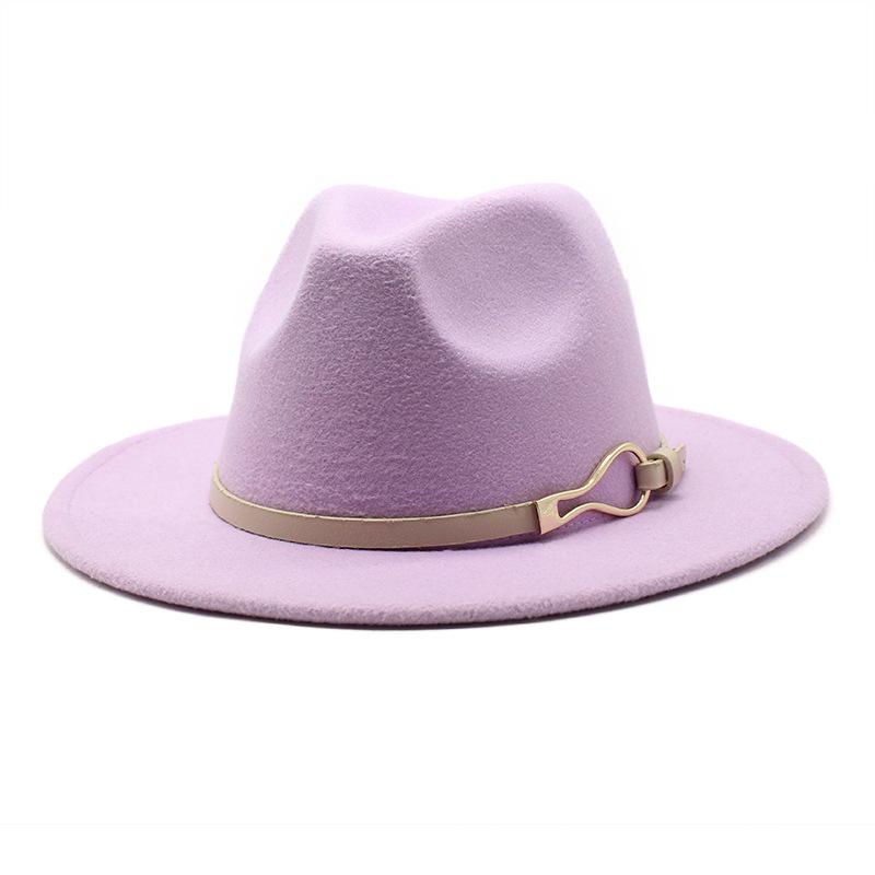 НОВАЯ белая женская шляпа-федора Панама Мужская церковная фетровая джазовая шляпа с широкими полями Торжественное платье Кепка