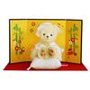 Longevity Bear 12cm Small Size Folding Hakuju Normal [Petitrou] (Golden Screen)