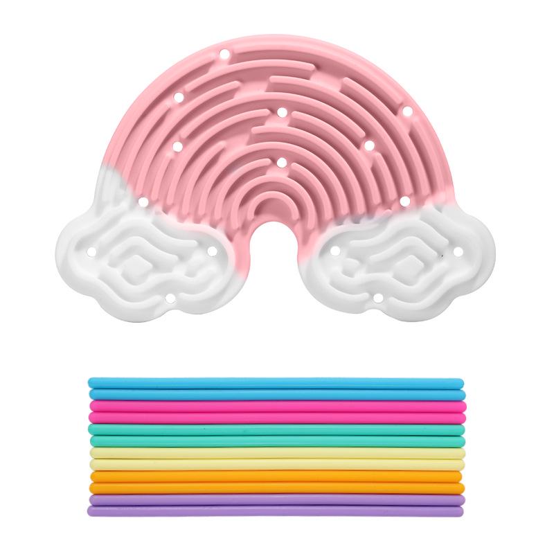 Silicone Sensory Decompression Board - Educational Activity Toy