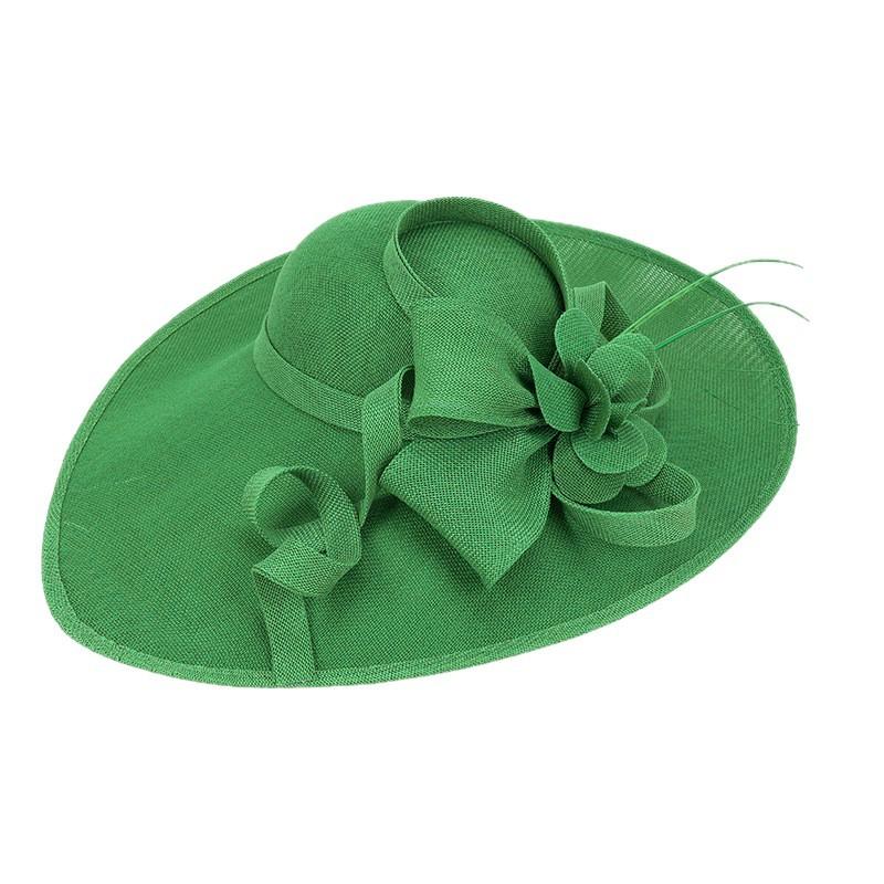New summer imitation hemp British style top hat children elegant banquet retro headdress