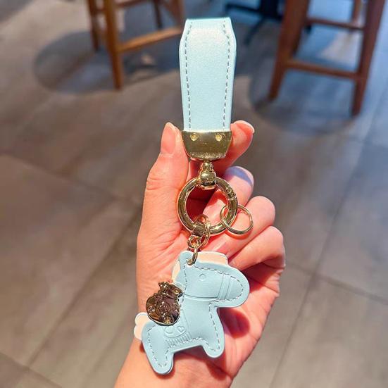 Брелок для ключей автомобиля Шарм Год Лошади Декоративный брелок Рюкзаки Сумки Сотовые телефоны Кошельки Аксессуар