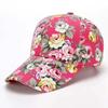 Fashion Women's Summer Cap Floral Print Trucker Hat Outdoor Streetwear Cap Female Baseball Cap With Flowers And Plants Design
