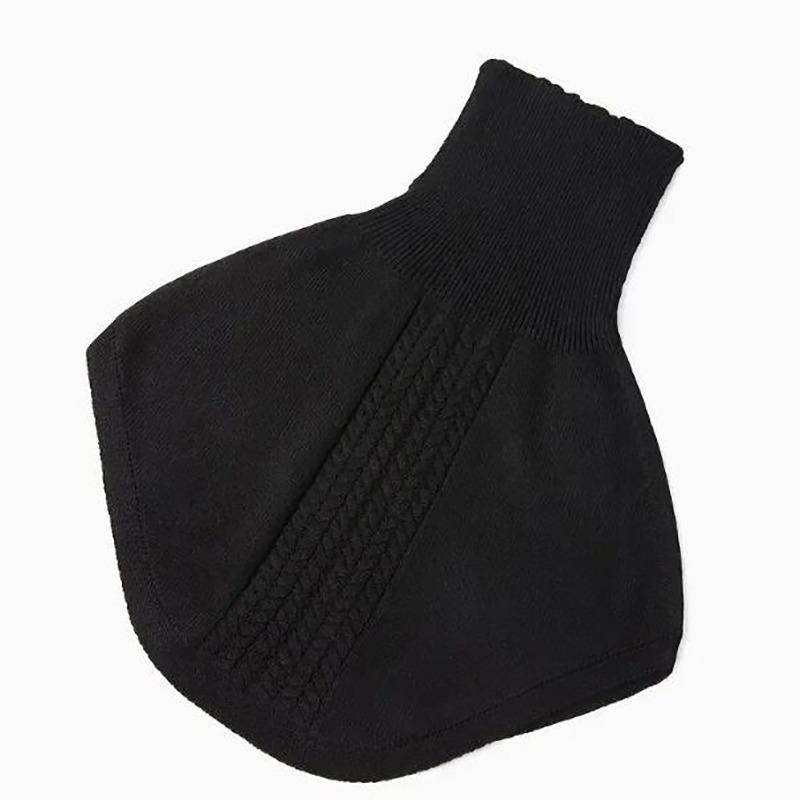 Soft Acrylic Neck Cover Cover Headwrap Full Fake High Collars Turtleneck Scarves Wraps Warmer Winter Windproof Scarf Women