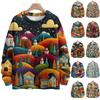 Christmas Sweatshirts For Women Knit Sweater Cute Shirt Fall Crewneck Pullover Tops