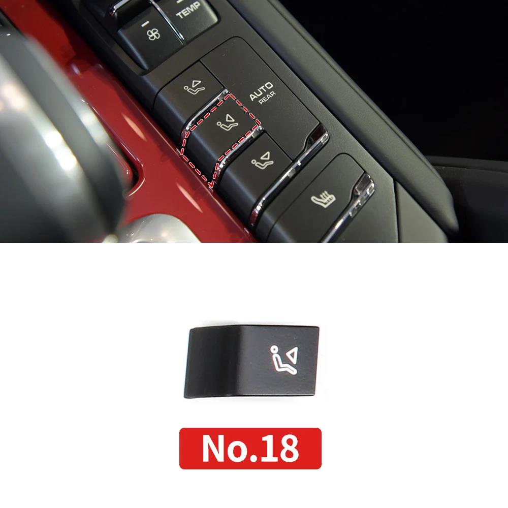 95865310204 AC Heater Climate Control Button Cover Replacement for Porsche Macan Cayenne Panamera