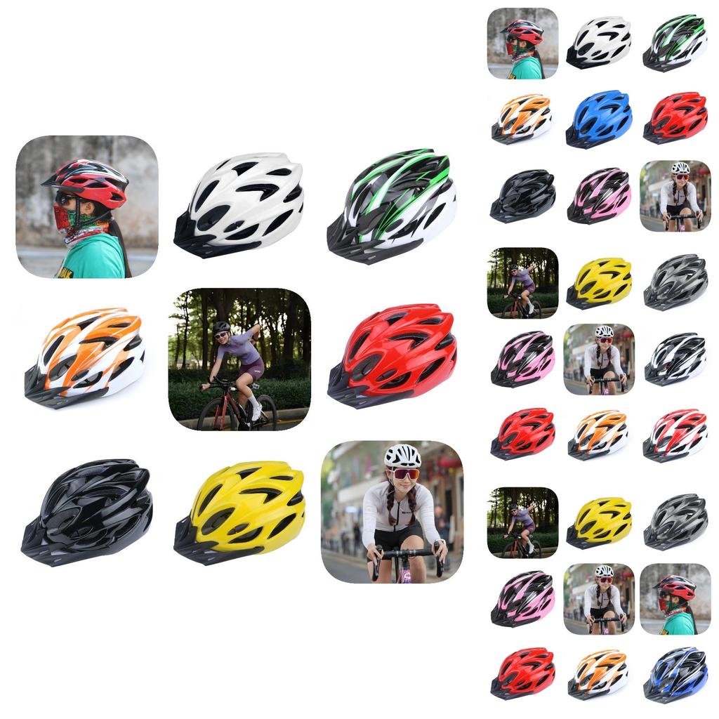 Stylish And Safe Bicycle Helmet For Men And Women Breathable Design With Adjustable Features