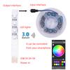 RGB Strip Light APP Remote Control Цветной Bluetooth-совместимый инфракрасный умный диммируемый фон светодиодная гирлянда беспроводной контроллер
