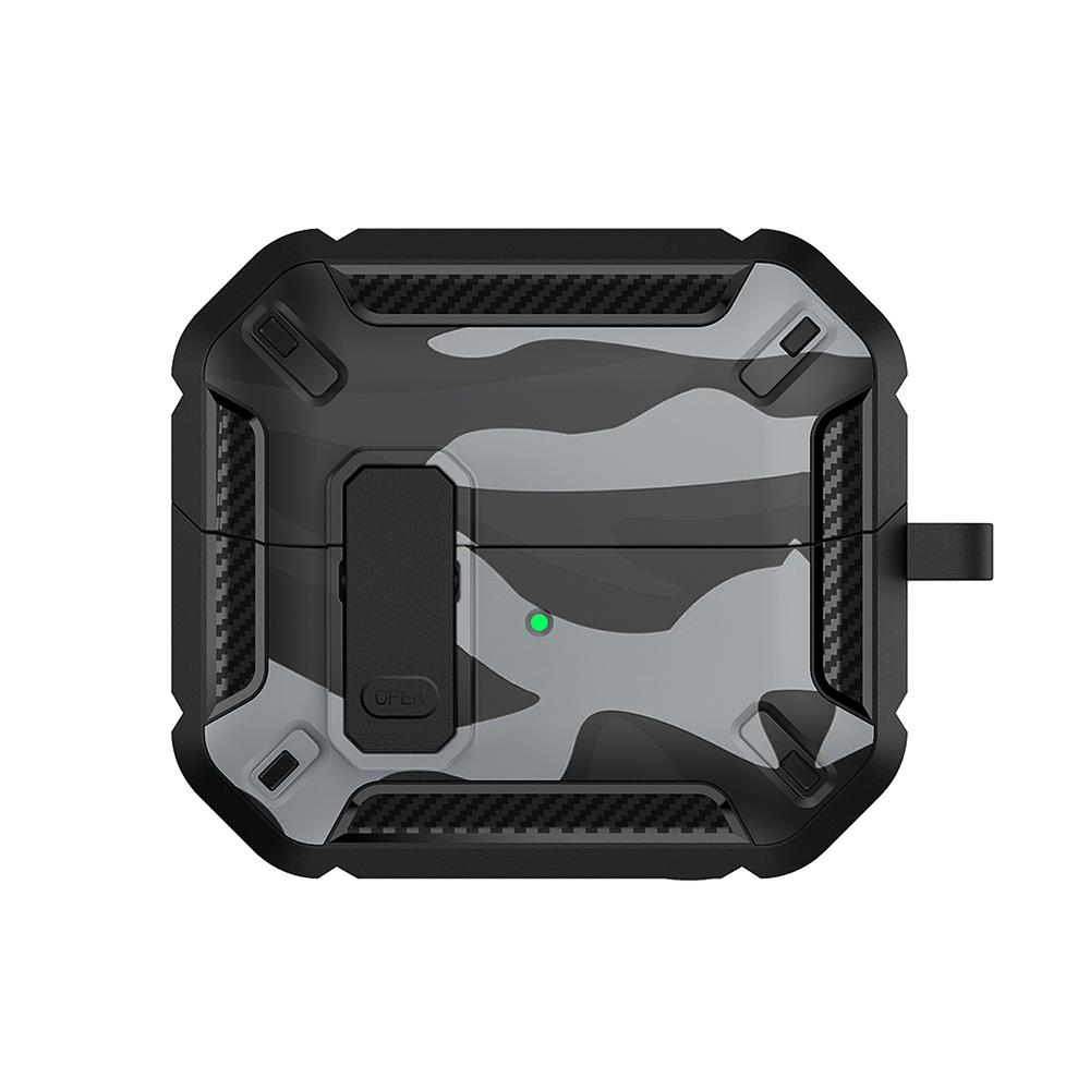 Защитный чехол-замок XDcase для наушников Samsung Galaxy Buds3 / Buds3 Pro / 3 FE, противоударный, с отделением для наушников