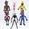 2026НОВЫЙ 1-6 шт./комплект Игрушка FNAF Фигурка Медведя Издание Сестры, 5 моделей, 5 поколений, сборная фигурка медведя куклы украшения