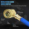 R134A Air Conditioning Refrigerant Charging Hose with Gauge Fits for Car AC Air Conditioning Refrigerant Charging Tool